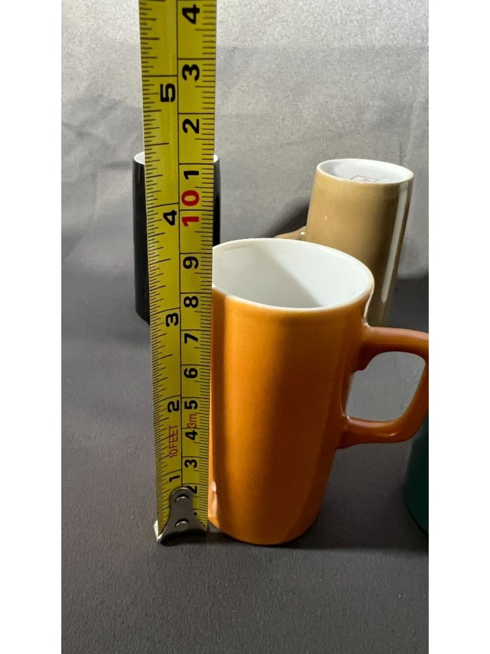 Set Of 5 Kenji Fujita for Tackett Associated Demitasse Ceramic Mugs In Assorted - Picture 5 of 6